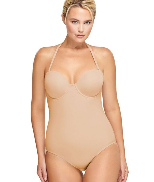 Wacoal Red Carpet Strapless Shaping Bodysuit Nude